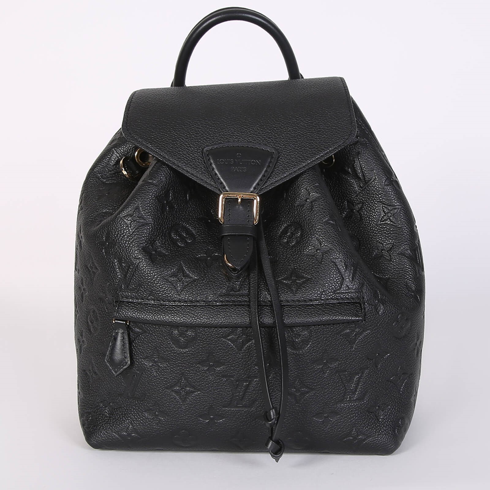 Louis Vuitton Noir Empreinte Montsouris Backpack