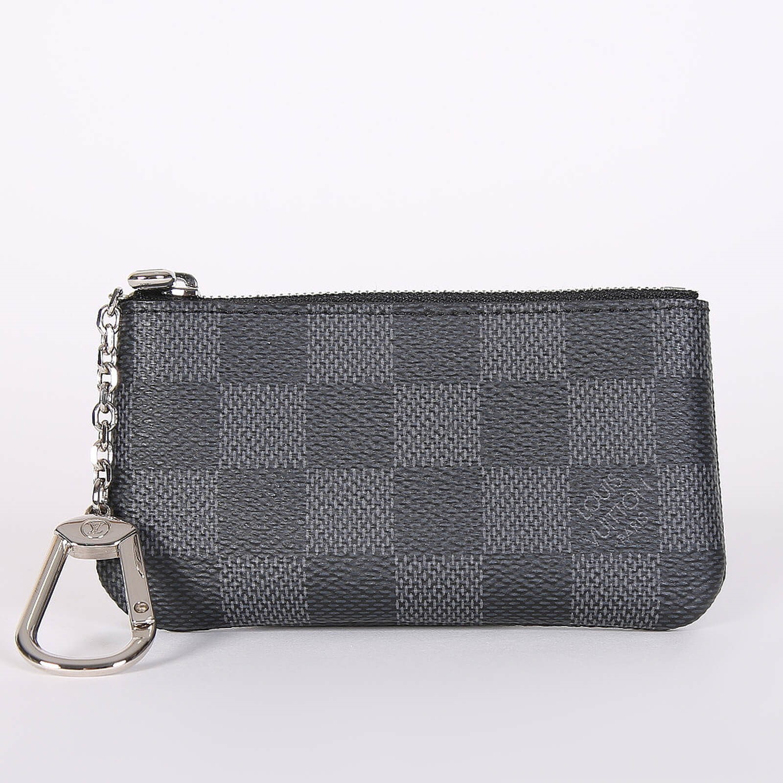 Louis Vuitton Key Pouch Graphite Damier Graphite