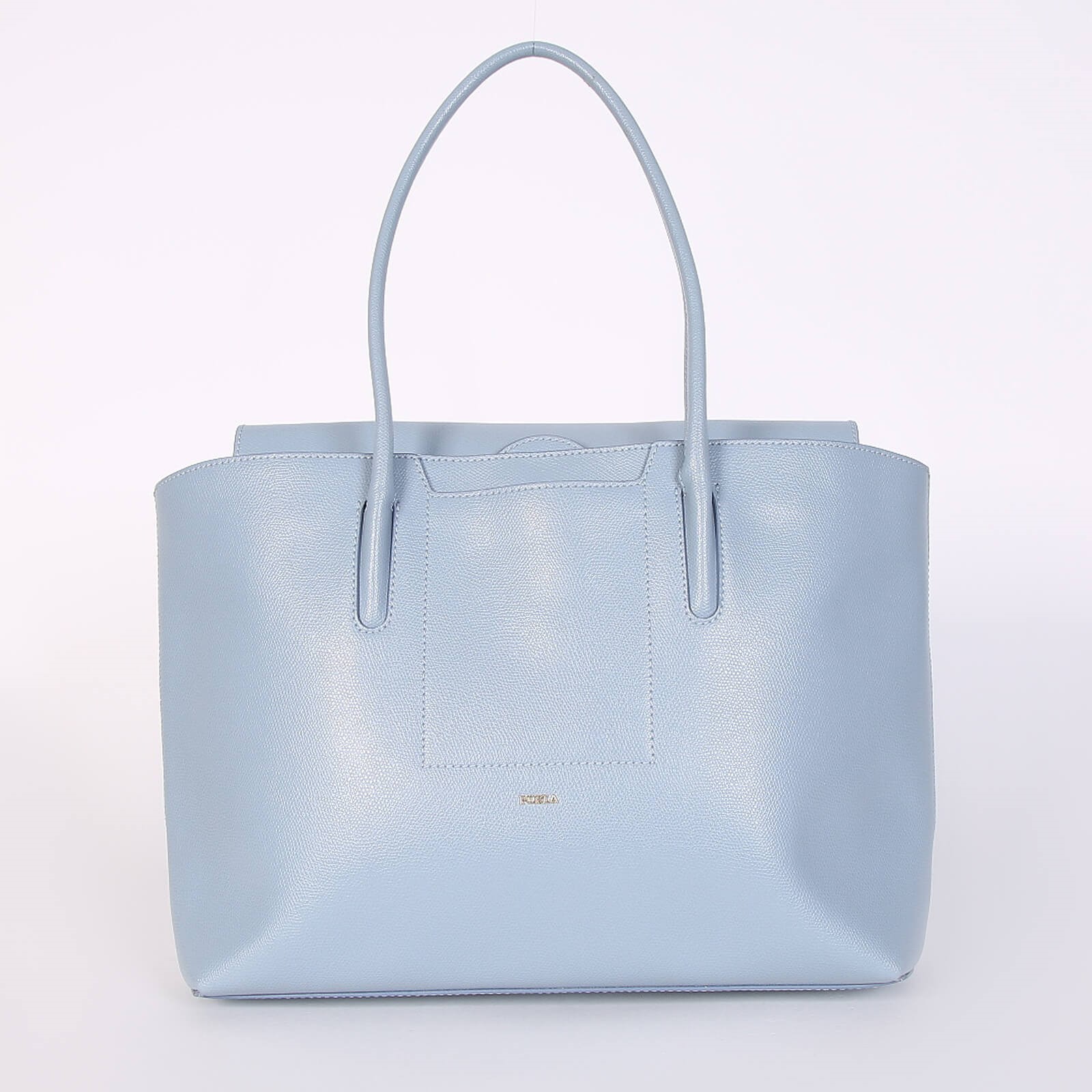 Furla - Astrid Saffiano Leather Tote Baby Blue | www.luxurybags.eu