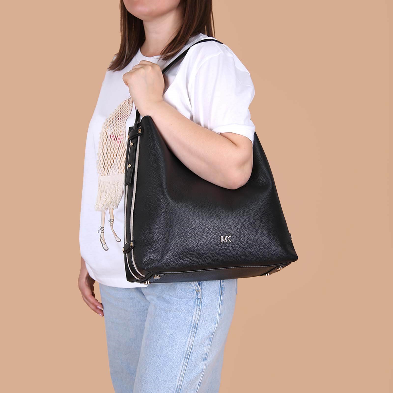 Griffin large hot sale leather shoulder bag