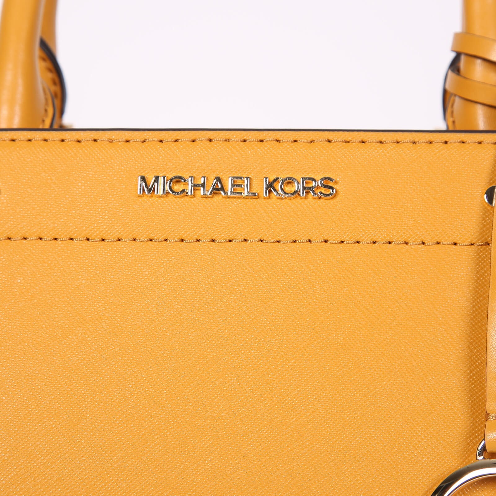 MICHAEL KORS RAYNE MEDIUM SAFFIANO LEATHER SATCHEL, Luxury, Bags