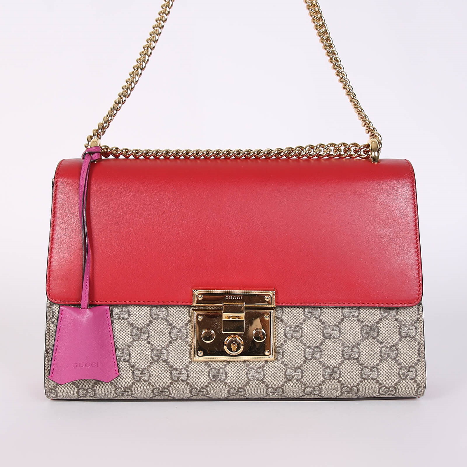 Gucci padlock shop medium red