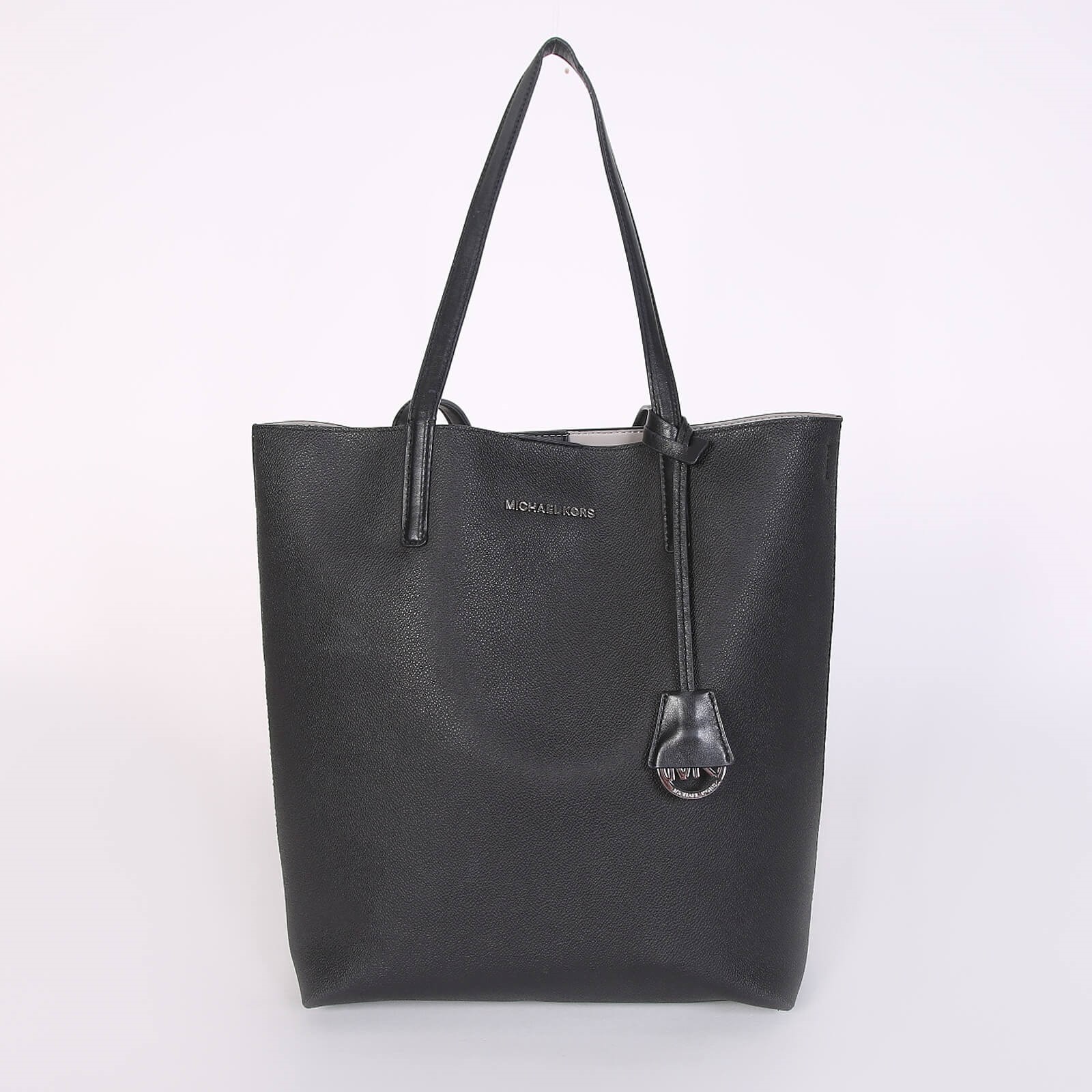 Michael Kors Hayley Large Eco Leather Tote Black www.luxurybags.eu