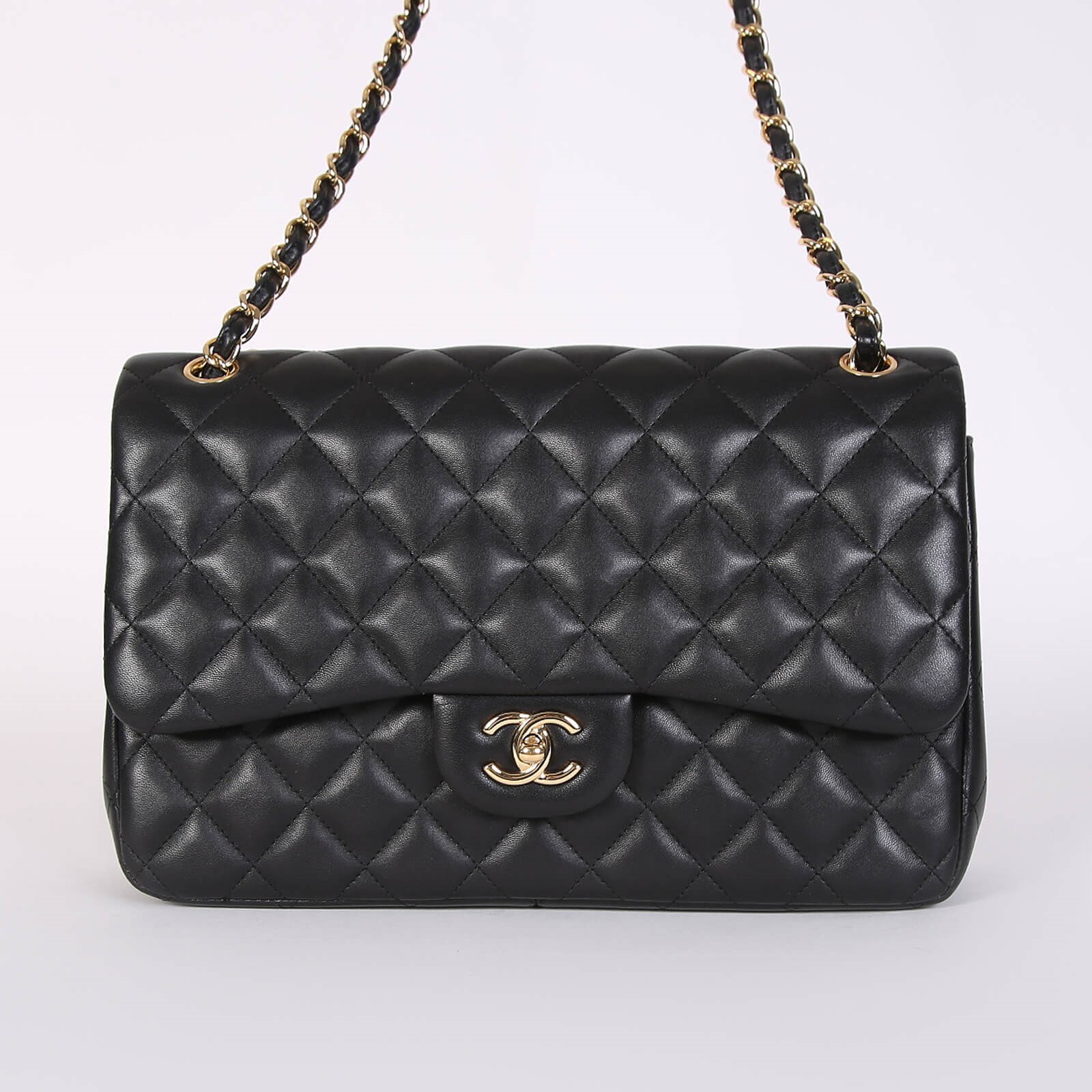 Chanel sale jumbo noir