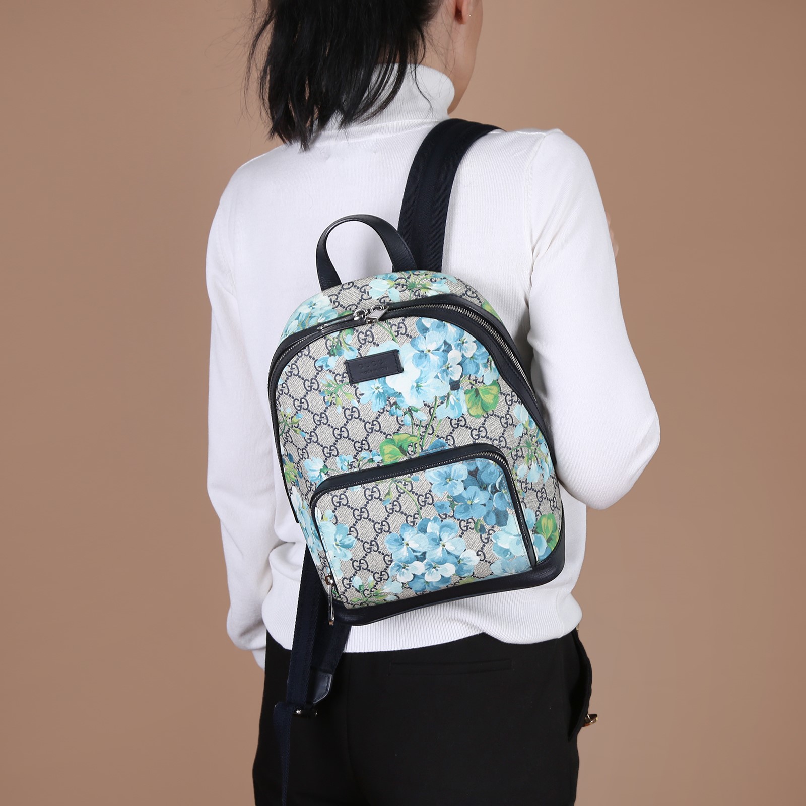 Gucci blooms online backpack