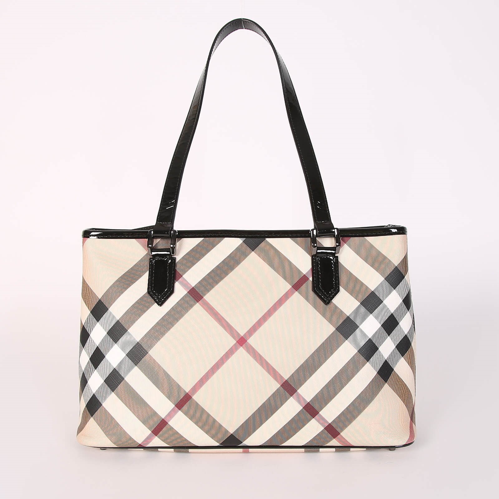 Burberry nova clearance check small tote