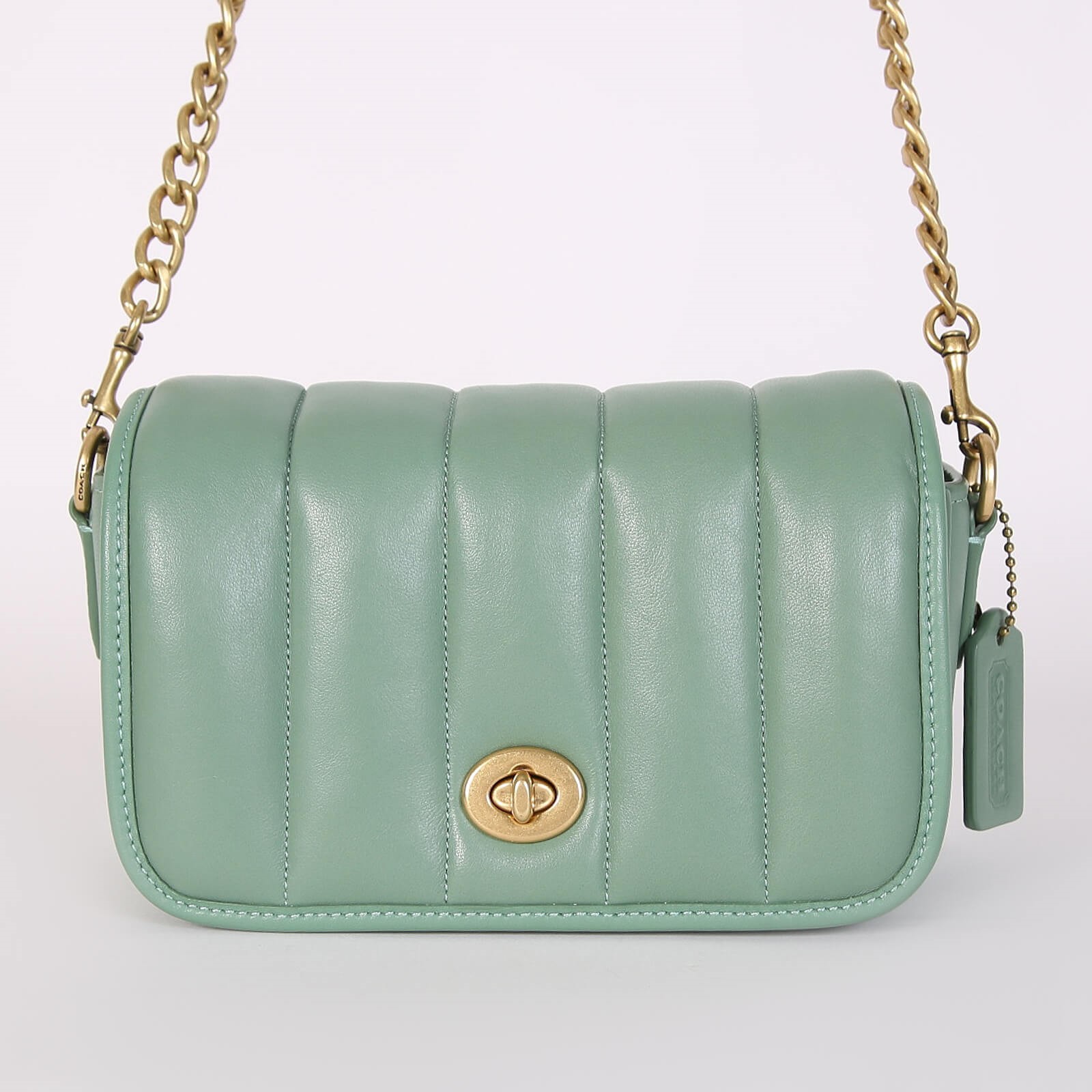 Coach best sale dinky green