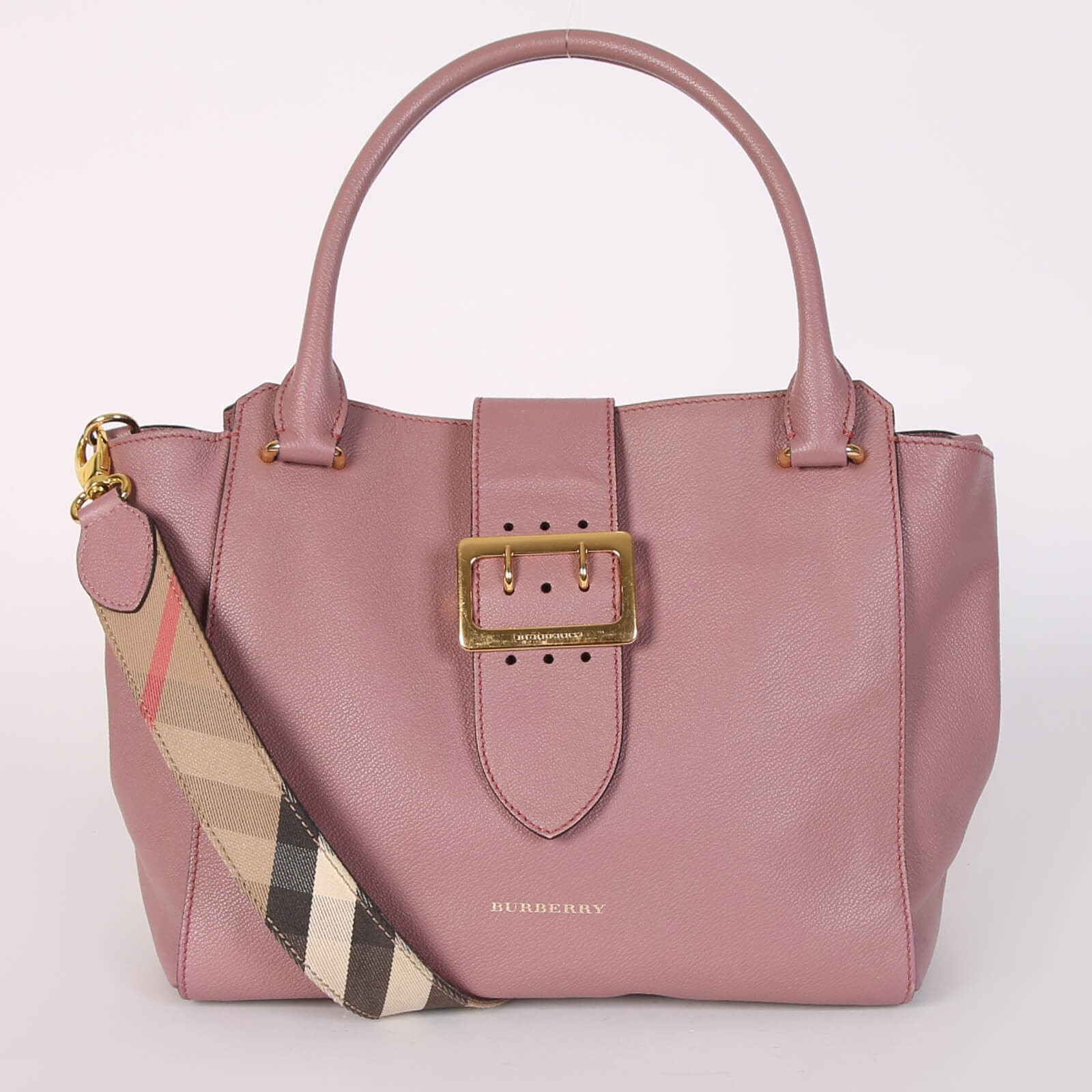 Burberry buckle 2024 medium tote pink