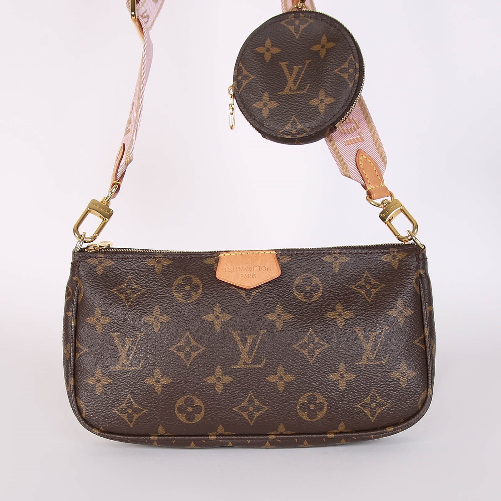 Louis vuitton multi discount pochette accessoires rose clair