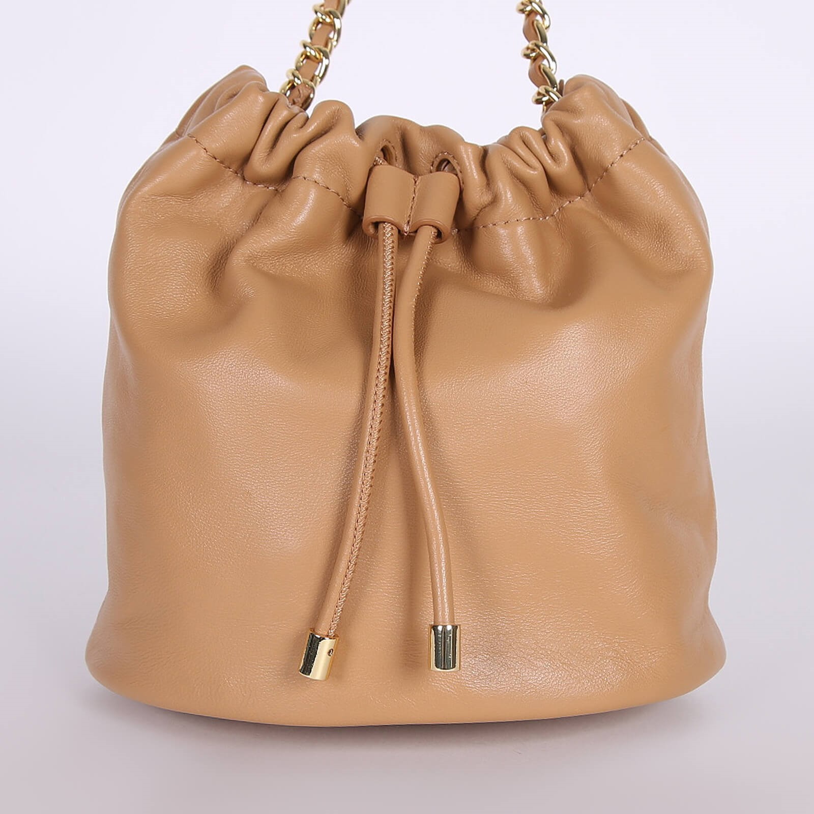 RALPH LAUREN SOFT LEATHER buy BUCKET BAG