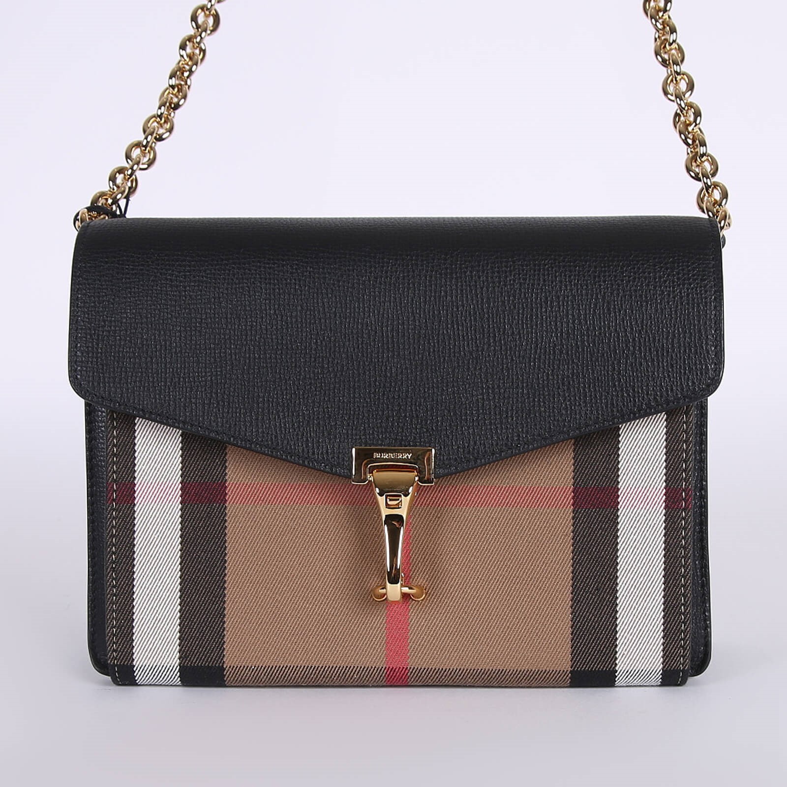 Burberry small house check hotsell macken crossbody