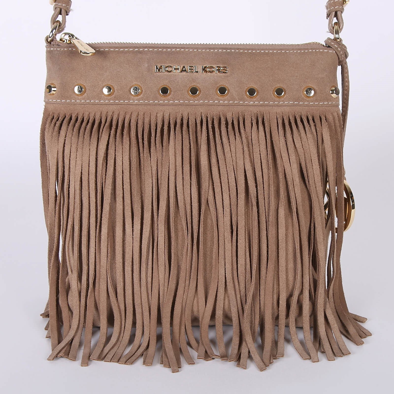 Michael kors billy fringe crossbody best sale