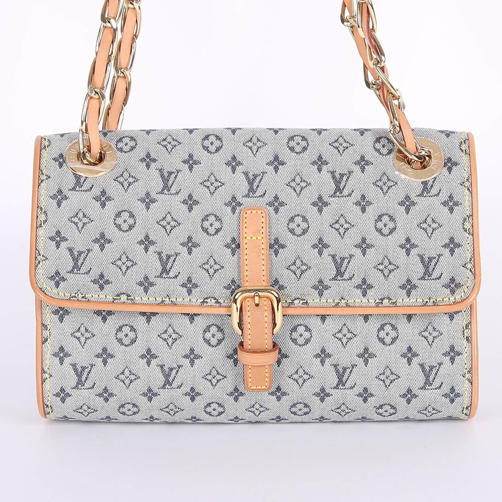 Louis Vuitton - Camille Mini Monogram Chain Bag Blue | www.luxurybags.eu